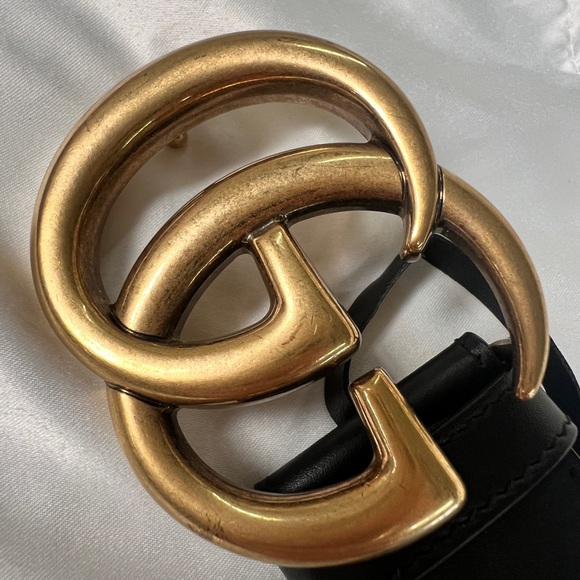 Gucci 2015 RE-EDITION WIDE LEATHER BELT. - Picture 4 of 7